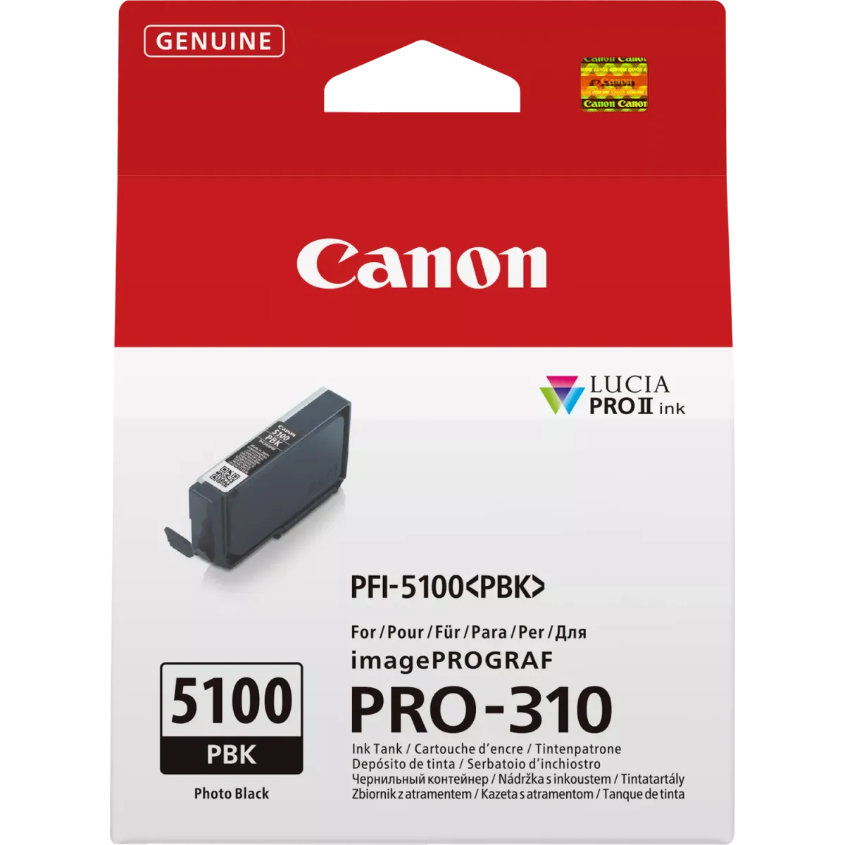 Canon PFI-5100PBK / 6952C001 Tinte photo schwarz
