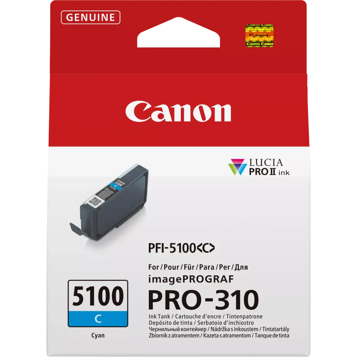 Canon PFI-5100C / 6953C001 Tinte cyan
