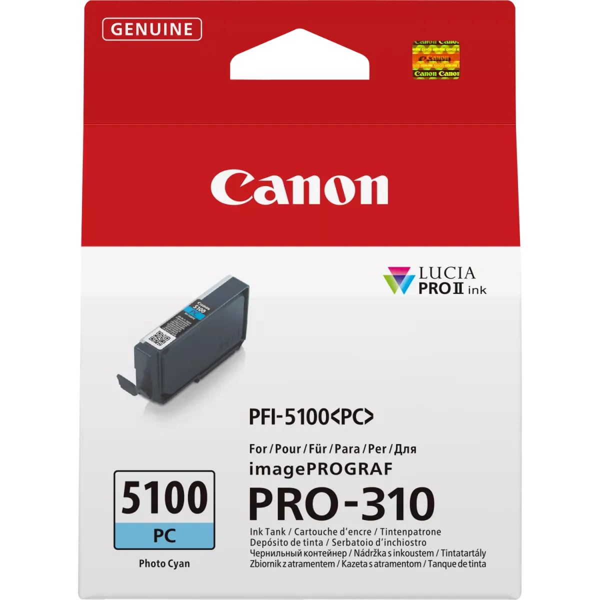 Canon PFI-5100PC / 6956C001 Tinte photo cyan