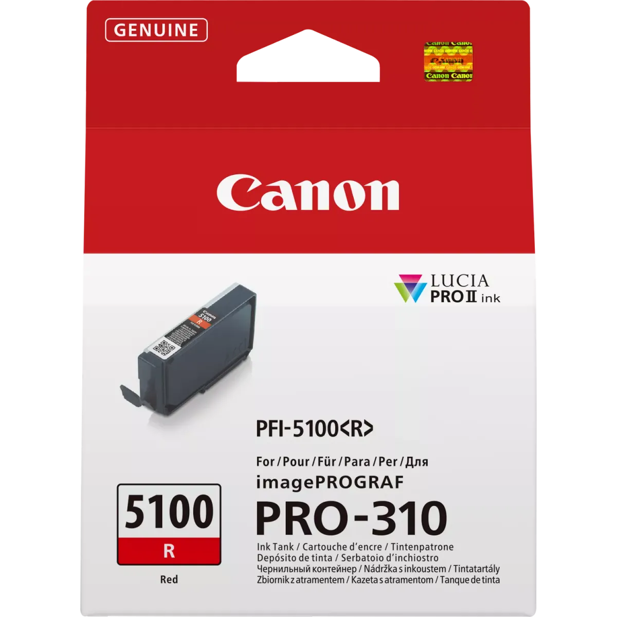 Canon PFI-5100R / 6958C001 Tinte rot