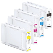 Epson T41F5 / T41R2 / T41R3 / T41R4 Tinten Sparset schwarz, cyan, magenta, gelb (4 Stück)