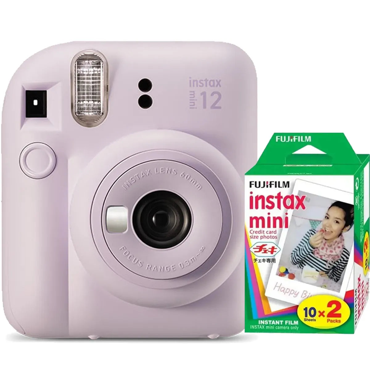 Fujifilm instax mini 12 Analogkamera lilac purple (inkl. 20 instax mini instant Film)