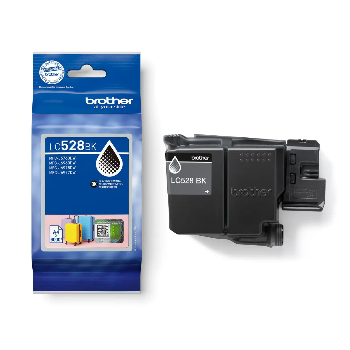 Brother LC-528 / LC-528BK Tinte schwarz