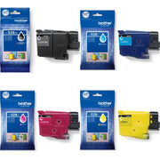 Brother LC-528 Tinten Sparset schwarz, cyan, magenta, gelb (4 Stück)
