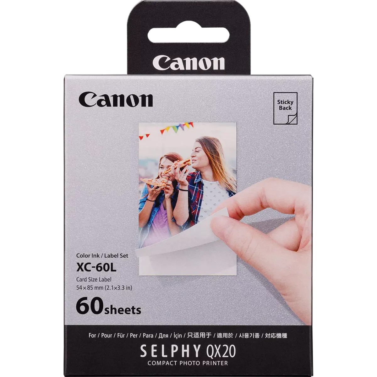 Canon XC-60L / 6756C001 Farbpatrone & Fotopapier color