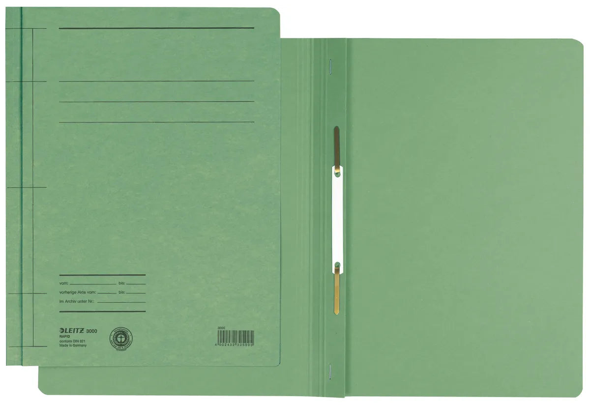 Leitz 30000055 Schnellhefter  grün (25 Stück) (Karton, DIN A4)