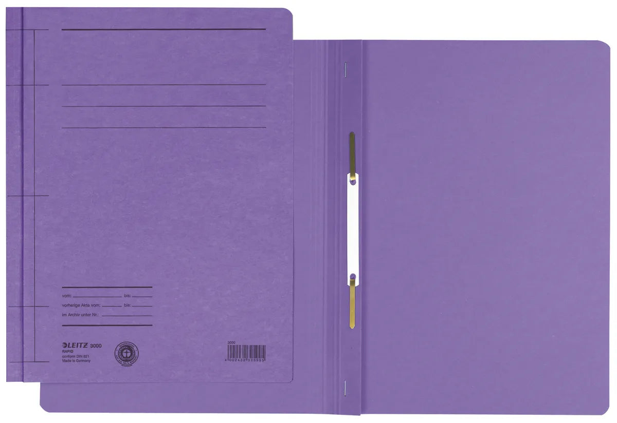 Leitz 30000065 Schnellhefter  violett (25 Stück) (Karton, DIN A4)