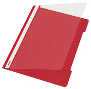 Leitz 41910025 Schnellhefter Sparset rot (25 Stück) (Plastik, DIN A4)