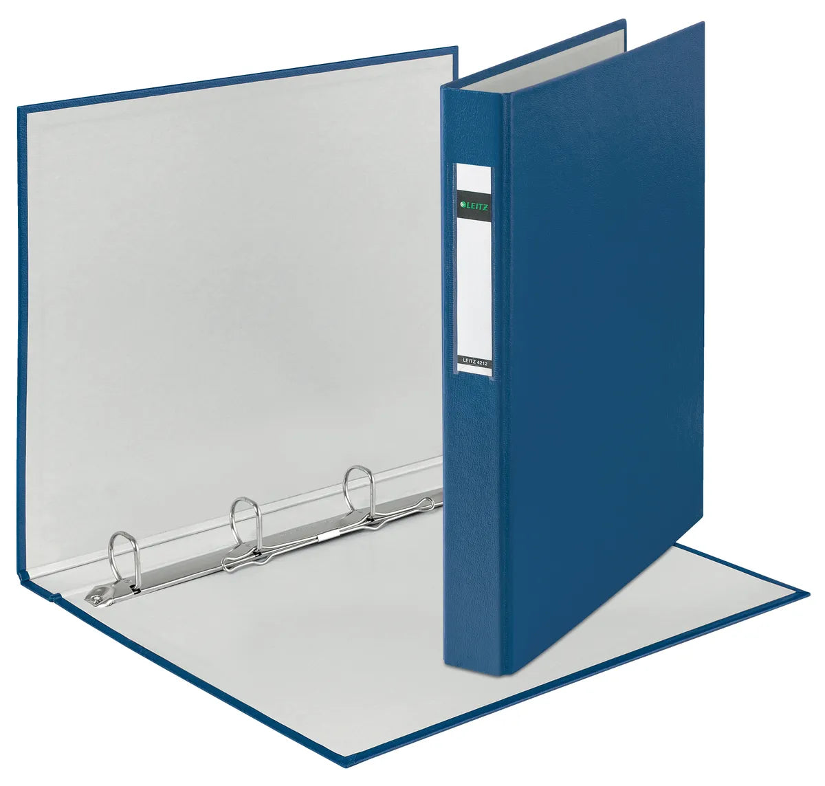 Leitz 42120035 Ringbuch blau (4cm breit, DIN A4, 4 Ringe)