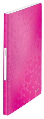 Leitz WOW / 46320023 Sichtbuch pink (40 Hüllen)
