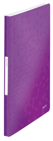 Leitz WOW / 46320062 Sichtbuch violett (40 Hüllen)