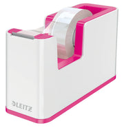 Leitz WOW Duo Colour / 53641023 Klebeband-Tischabroller weiß, pink
