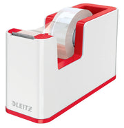 Leitz WOW Duo Colour / 53641026 Klebeband-Tischabroller weiß, rot