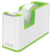 Leitz WOW Duo Colour / 53641054 Klebeband-Tischabroller weiß, grün