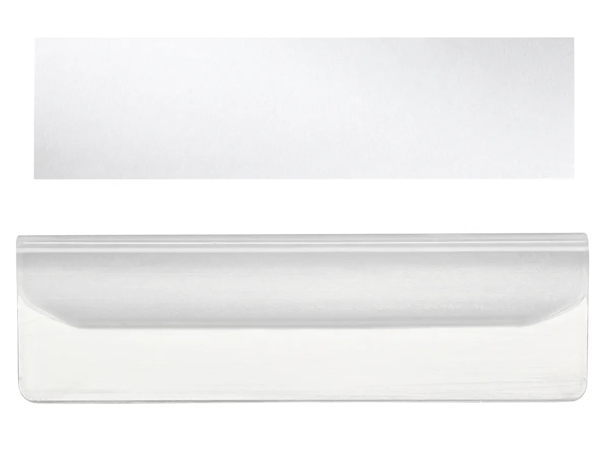 Leitz 60050002 Beschriftungsschilder  glasklar (10 Stück)