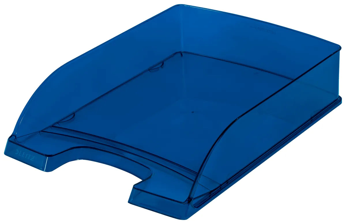 Leitz Plus / 52260039 Briefablage dunkelblau Transparent
