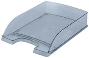 Leitz Plus / 52260092 Briefablage grau Transparent