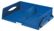 Leitz 52320035 Briefablage blau (Querformat A3 mit Trennwand)