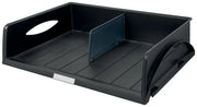 Leitz Sorty / 52320095 Briefablage schwarz (Querformat A3 mit Trennwand)