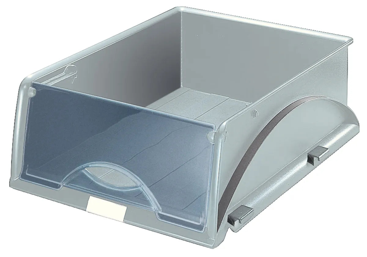 Leitz Sorty / 52310085 Briefablage grau (mit Frontklappe)