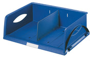 Leitz Sorty / 52300035 Briefablage blau (Querformat A4 Maxi mit Trennwand)
