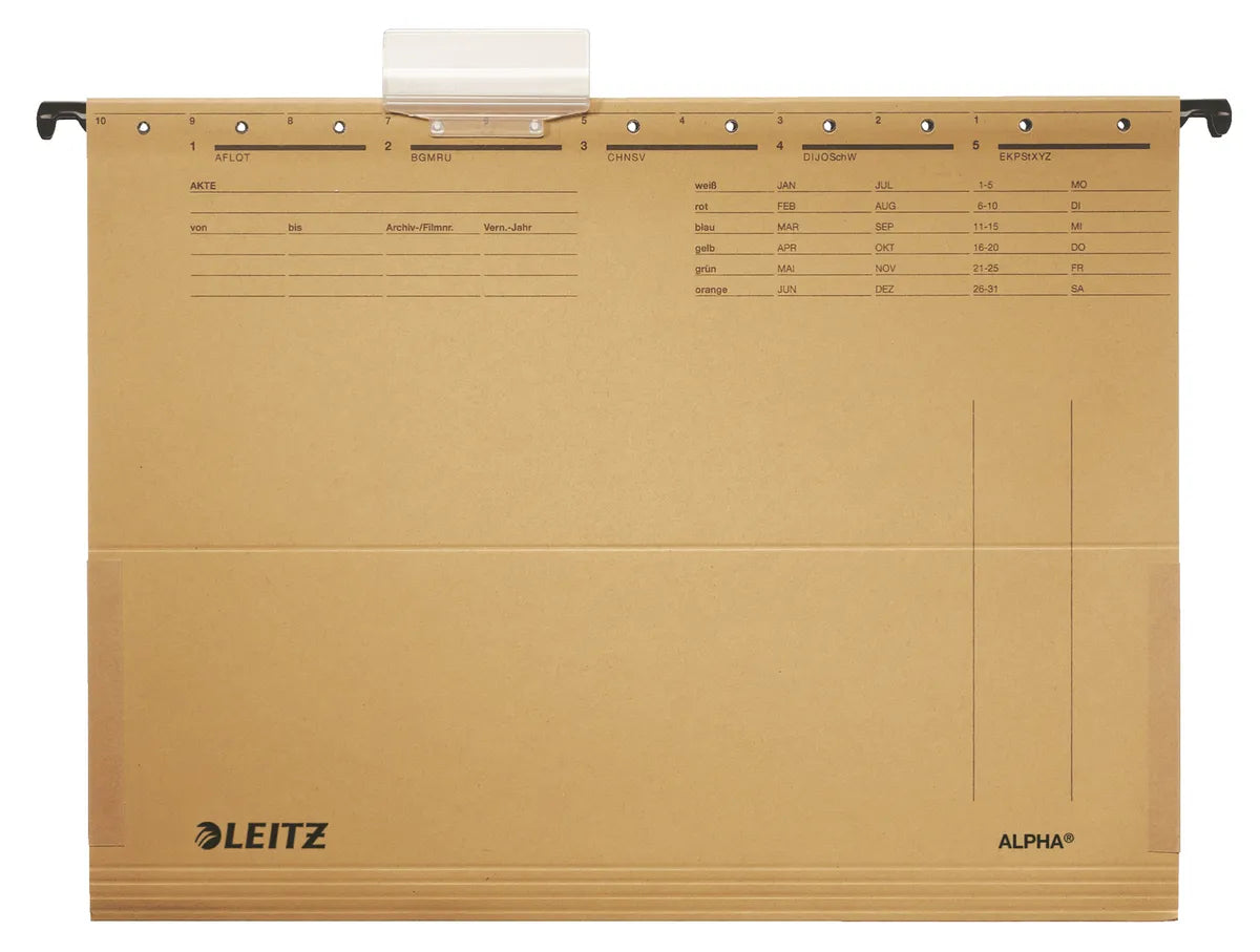Leitz Alpha / 19160000 Hängetasche  naturbraun (25 Stück)