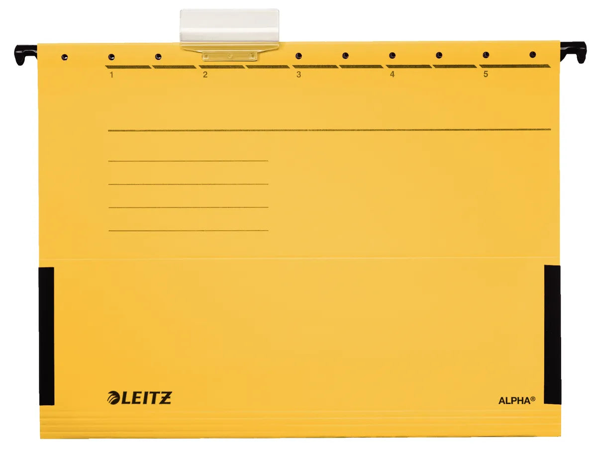 Leitz Alpha / 19863015 Hängetasche  gelb (5 Stück)