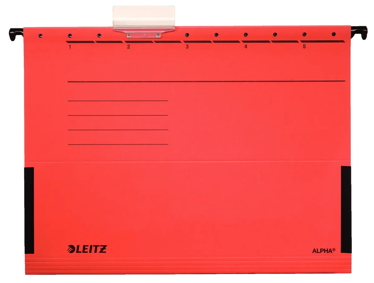 Leitz Alpha / 19863025 Hängetasche  rot (5 Stück)