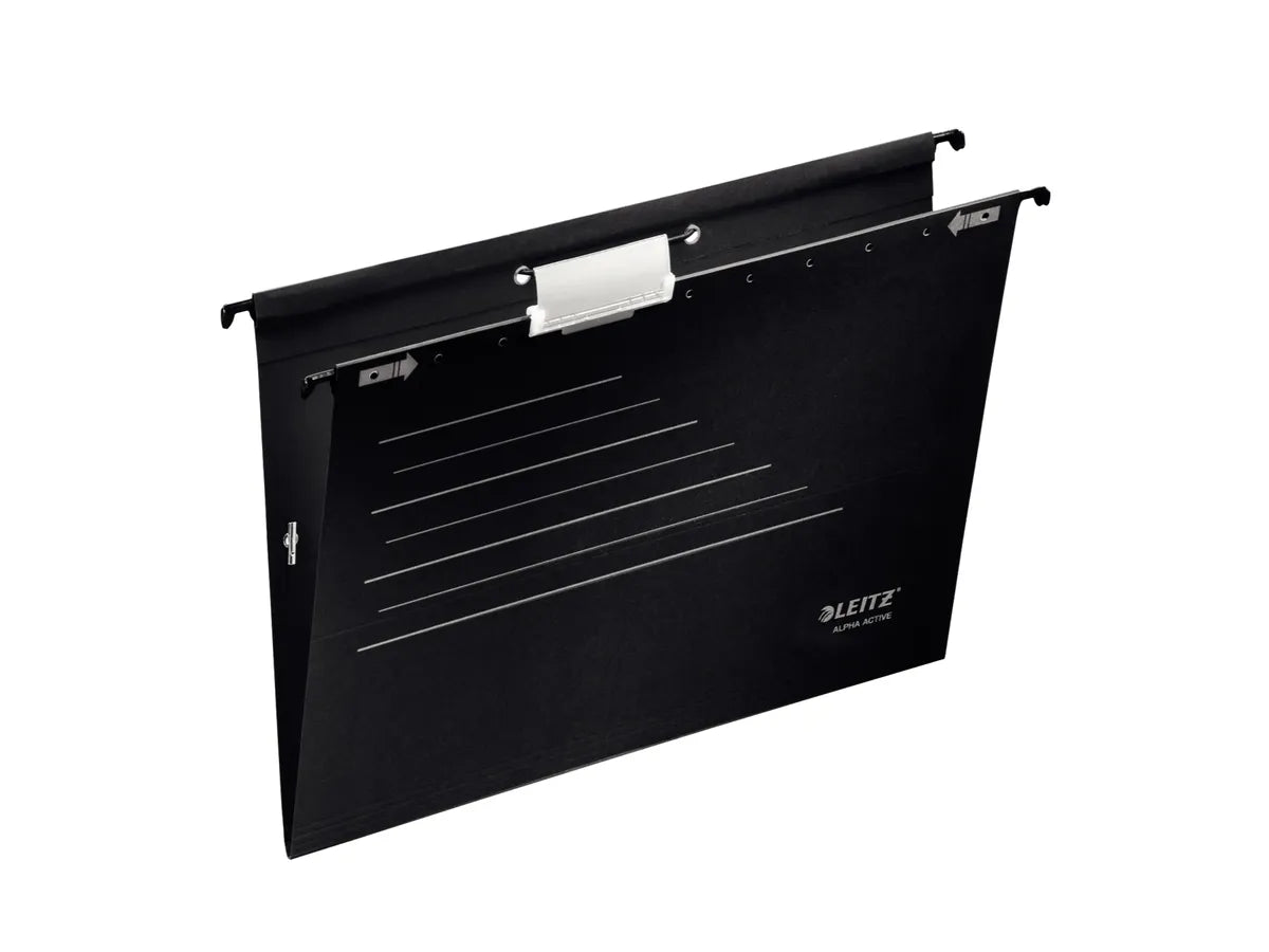 Leitz Alpha Active / 19253095 Hängemappe  schwarz (5 Stück)