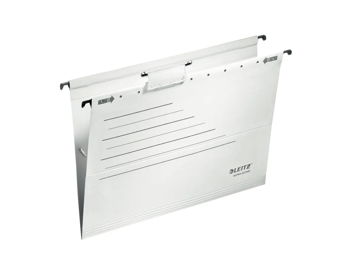 Leitz Alpha Active / 19253001 Hängemappe  weiß (10 Stück)