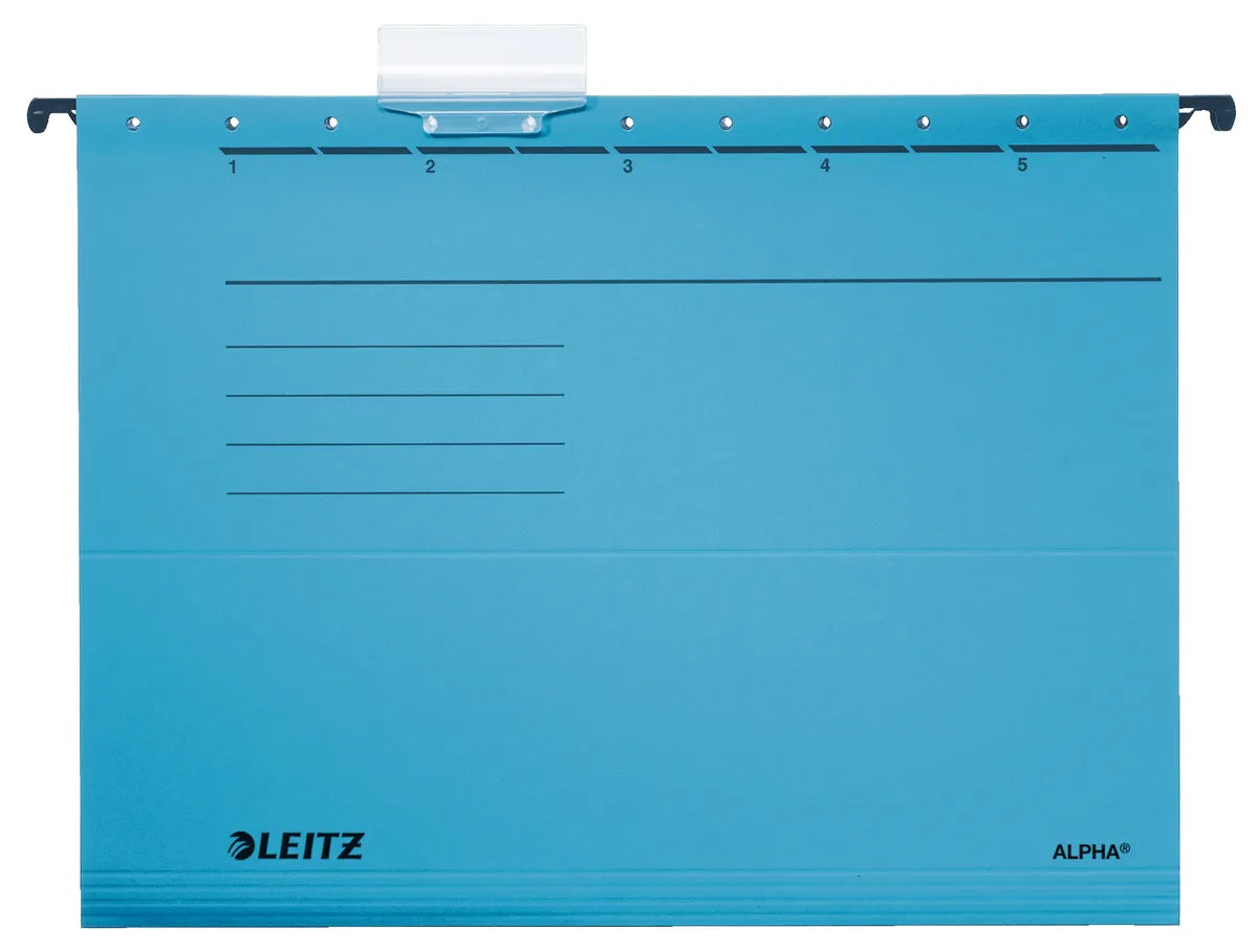 Leitz Alpha / 19853035 Hängemappe  blau (5 Stück)