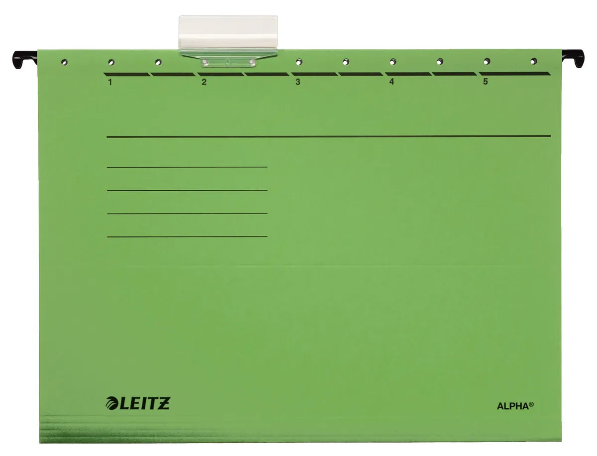 Leitz Alpha / 19853055 Hängemappe  grün (5 Stück)