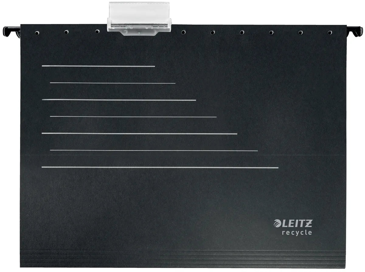 Leitz Alpha Recycle Hängemappe schwarz (10 Stück) - 19210095