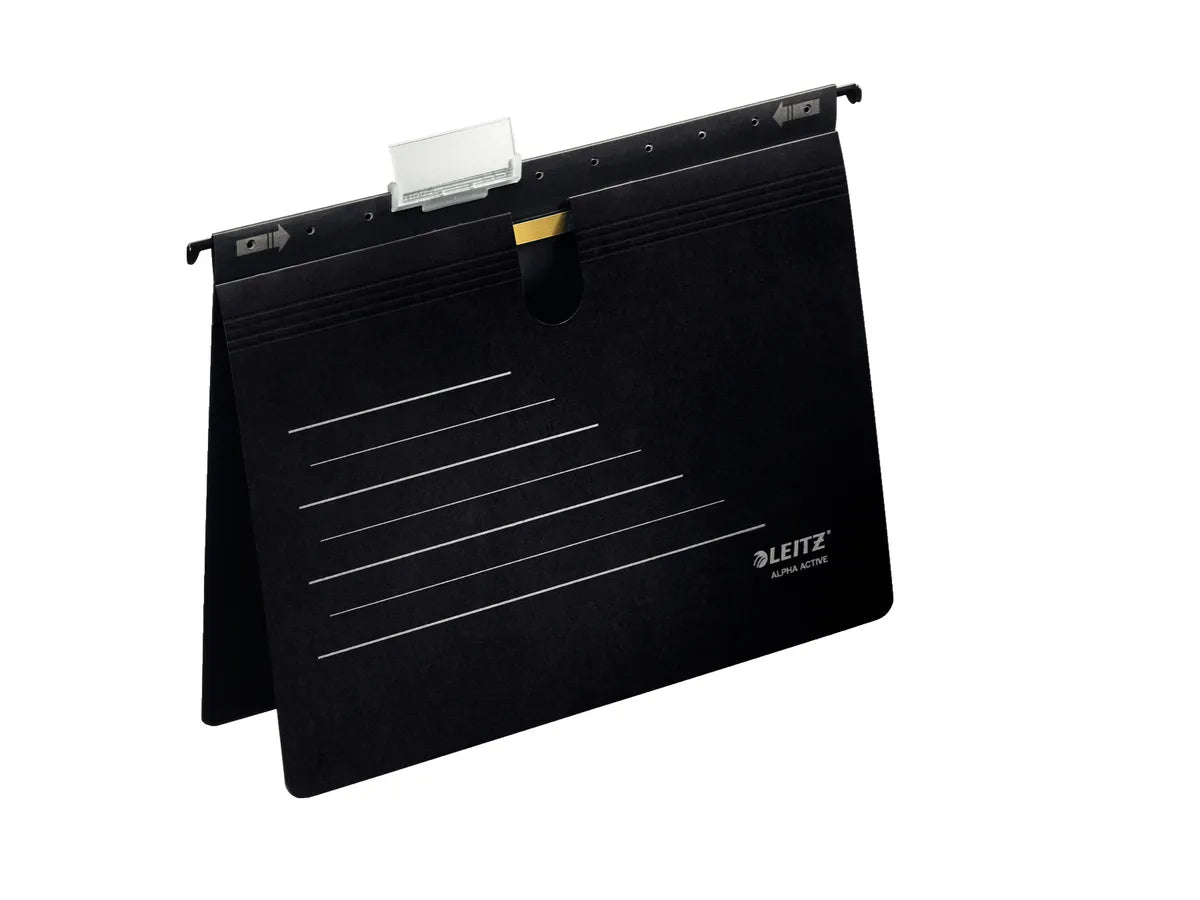Leitz Alpha Active / 19243095 Hängehefter  schwarz (5 Stück)