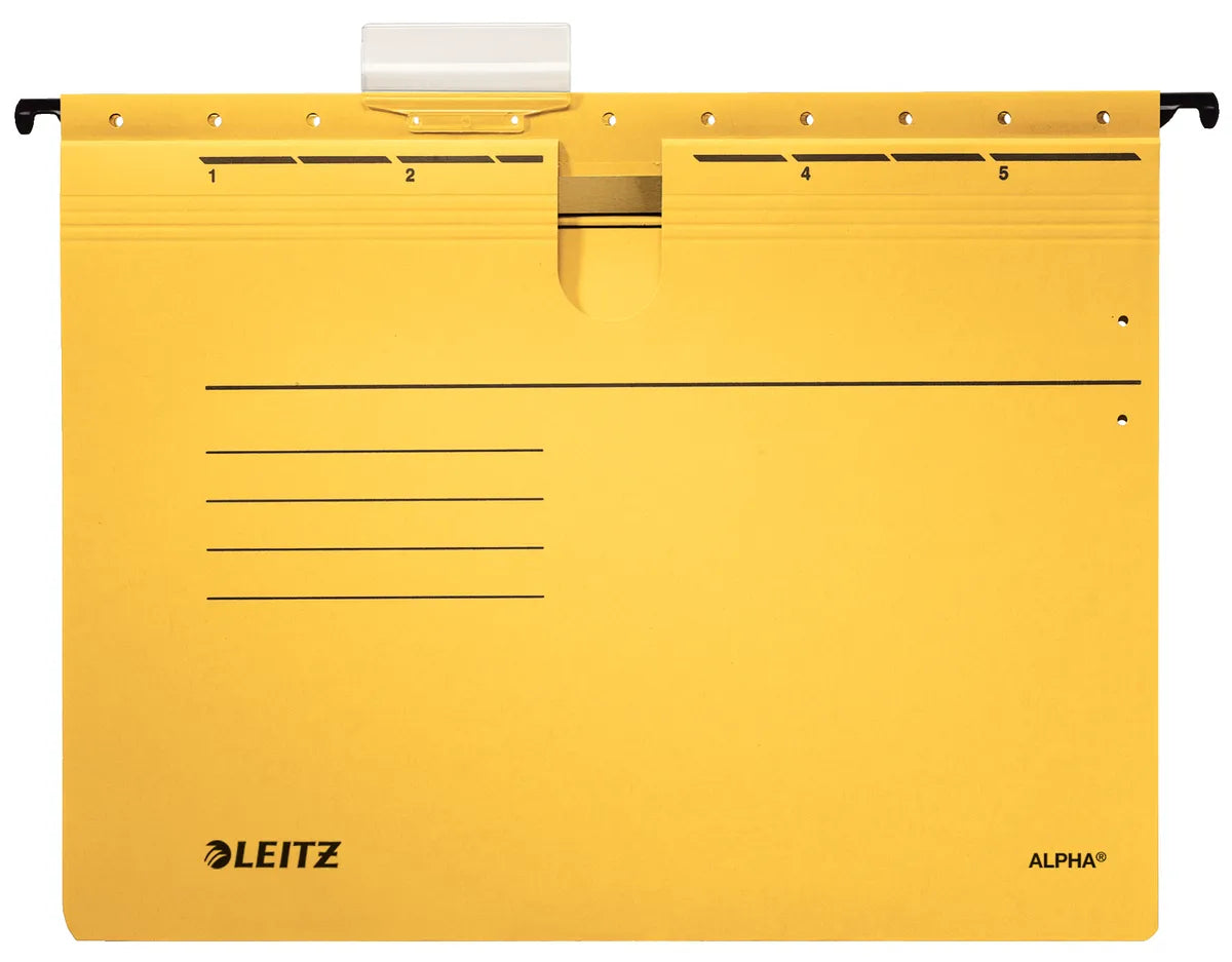 Leitz Alpha / 19843015 Hängehefter  gelb (5 Stück)