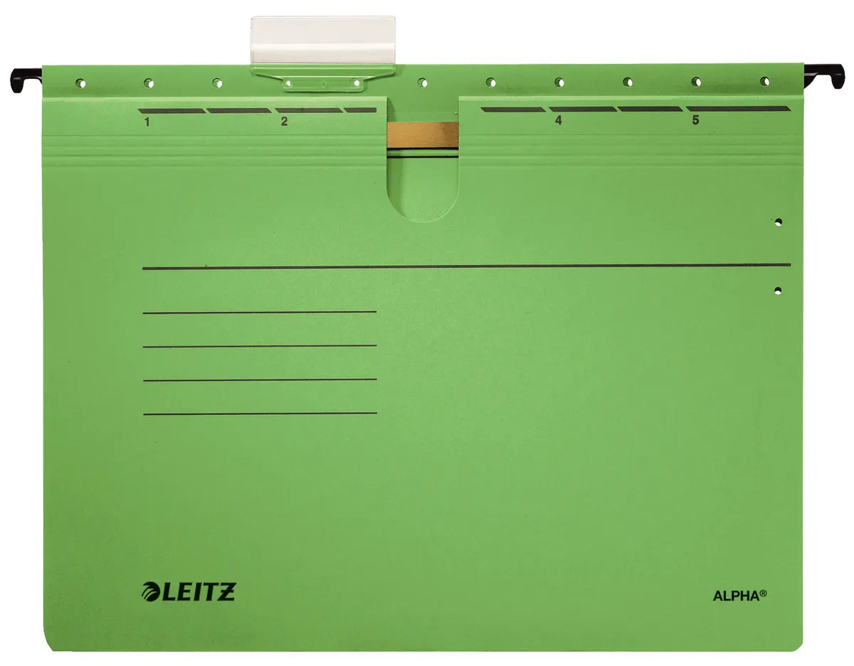 Leitz Alpha / 19843055 Hängehefter  grün (5 Stück)