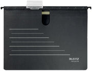 Leitz Alpha Recycle Hängehefter schwarz Kaufmännische Heftung (10 Stück) - 19200095