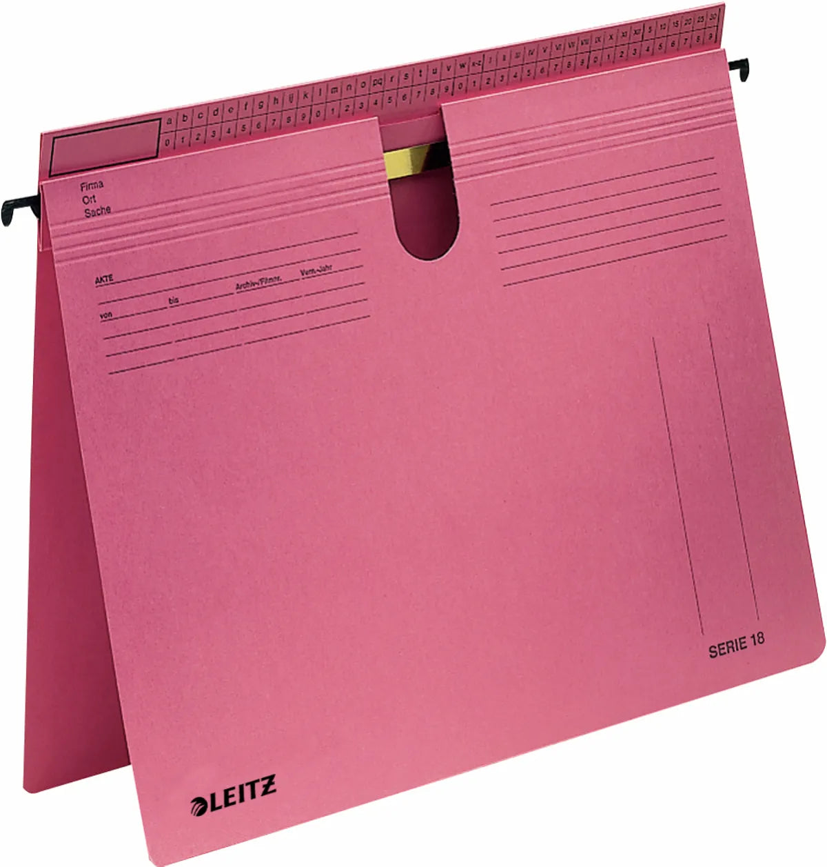 Leitz Serie 18 / 18140025 Hängehefter  rot (50 Stück)