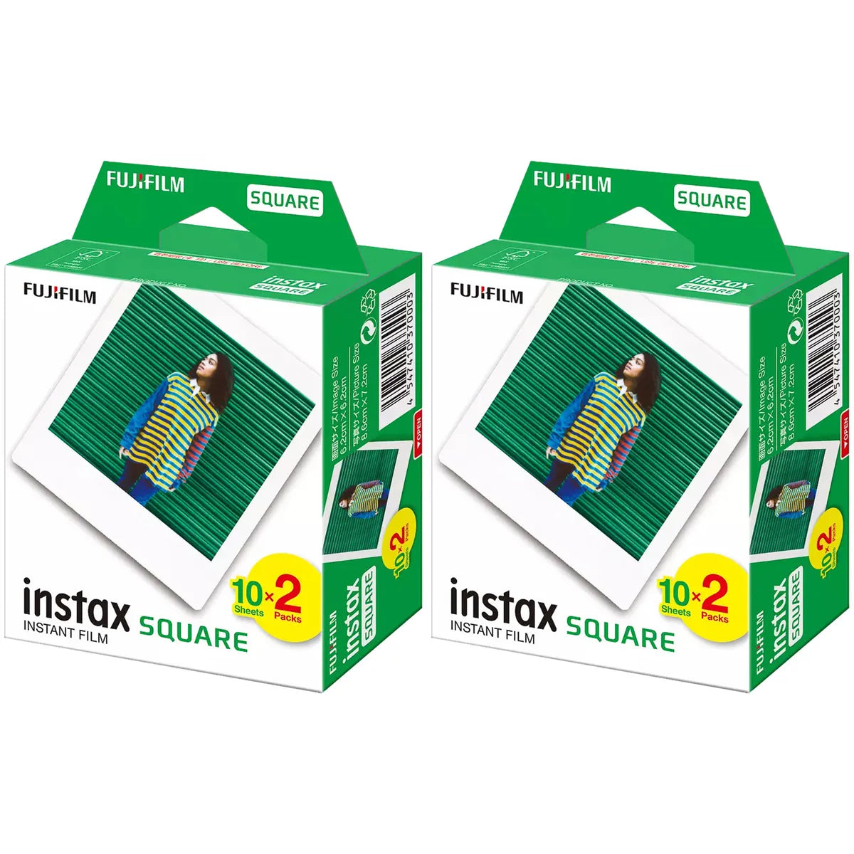 Fujifilm instax square instant Film (4 x 10 Aufnahmen)