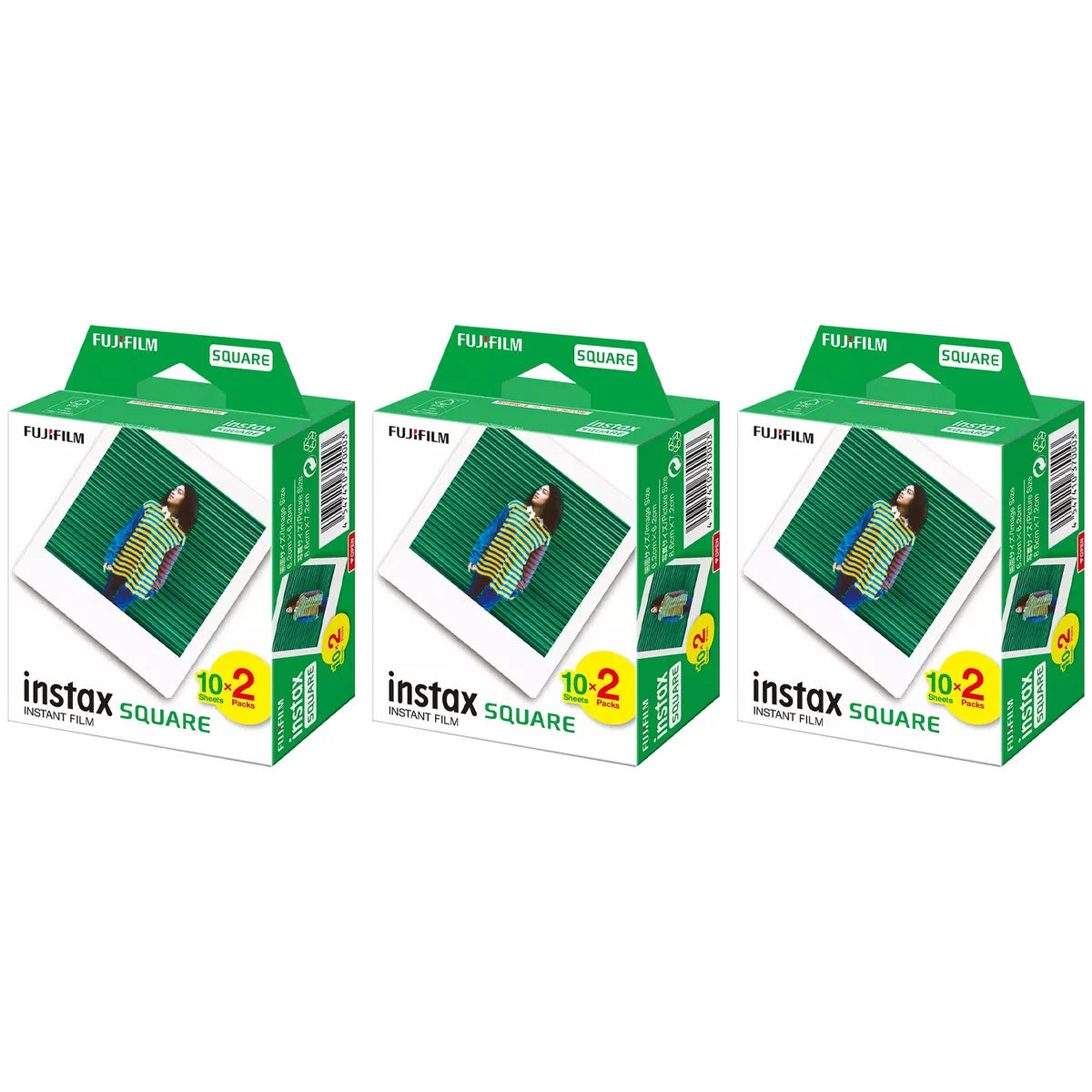 Fujifilm instax square instant Film (6 x 10 Aufnahmen)