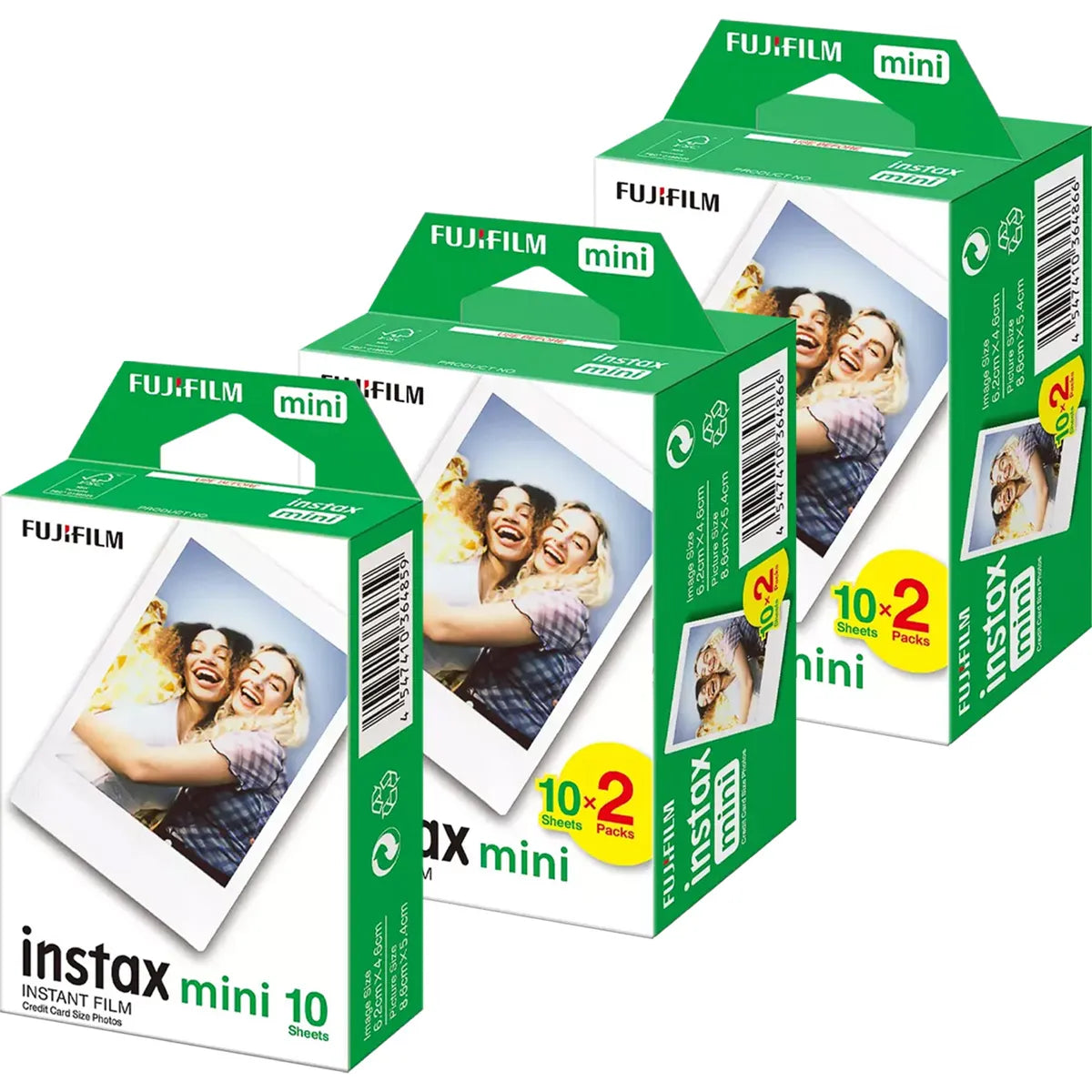 Fujifilm instax mini instant Film (5 x 10 Aufnahmen)