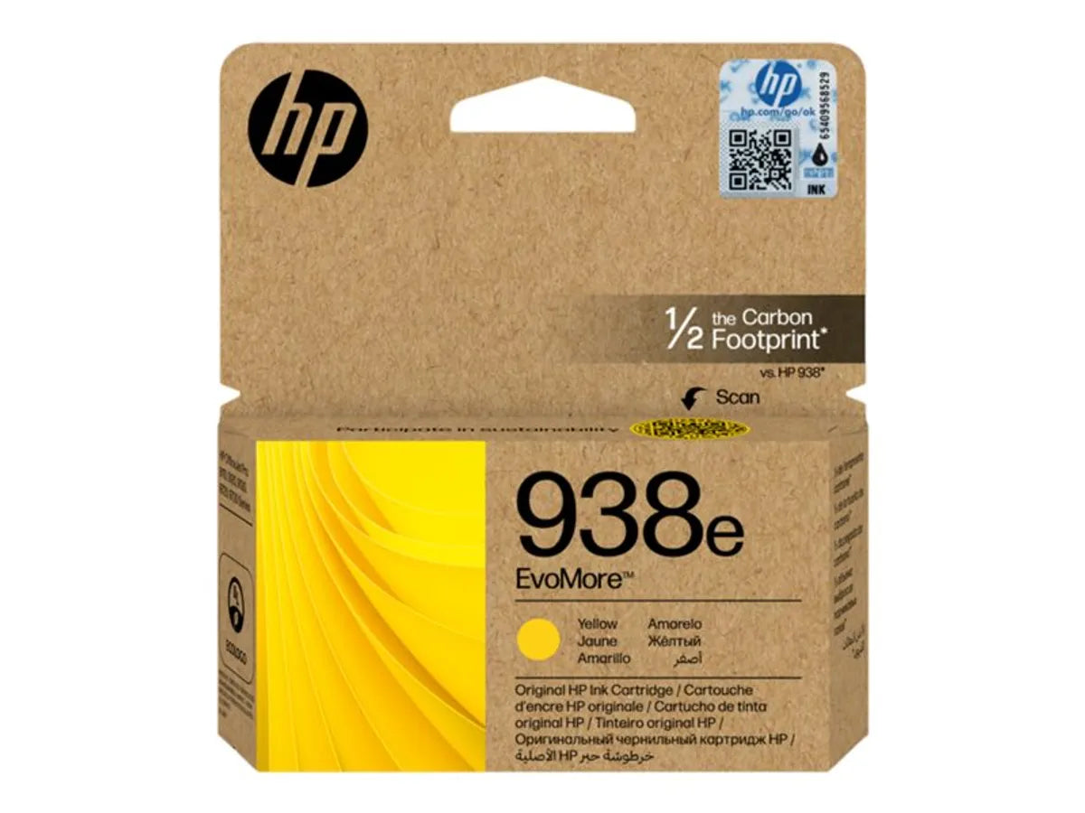 HP 938e / 4S6Y1PE Tinte gelb
