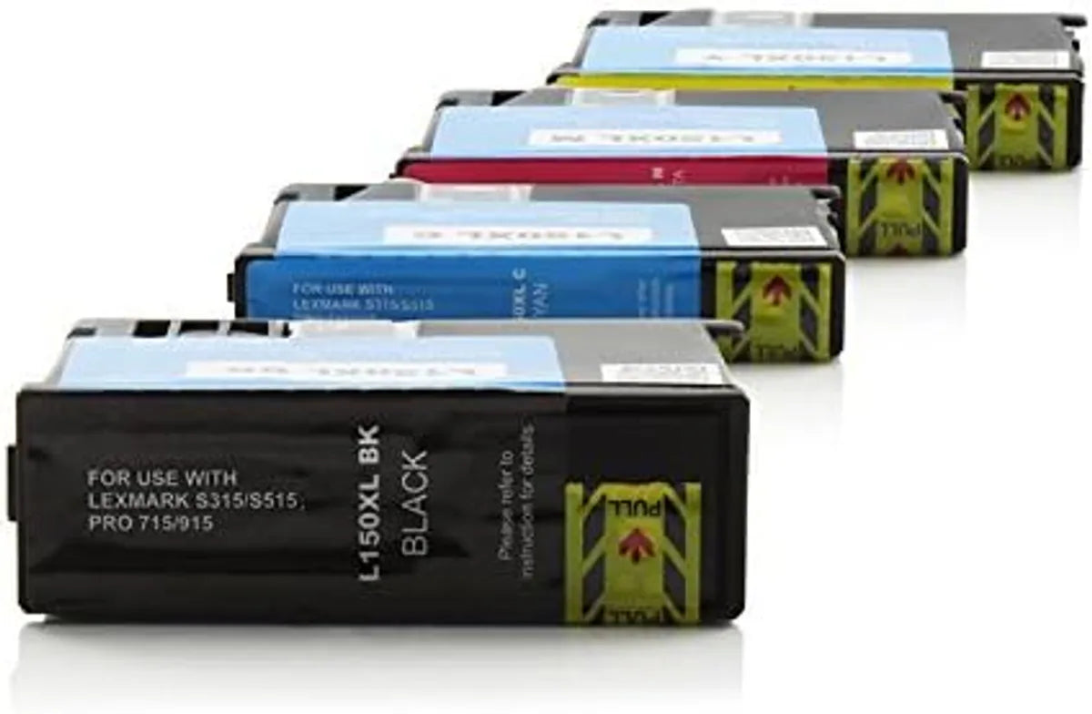 Kompatibel zu Lexmark No 150XL Tinte cyan, magenta, gelb