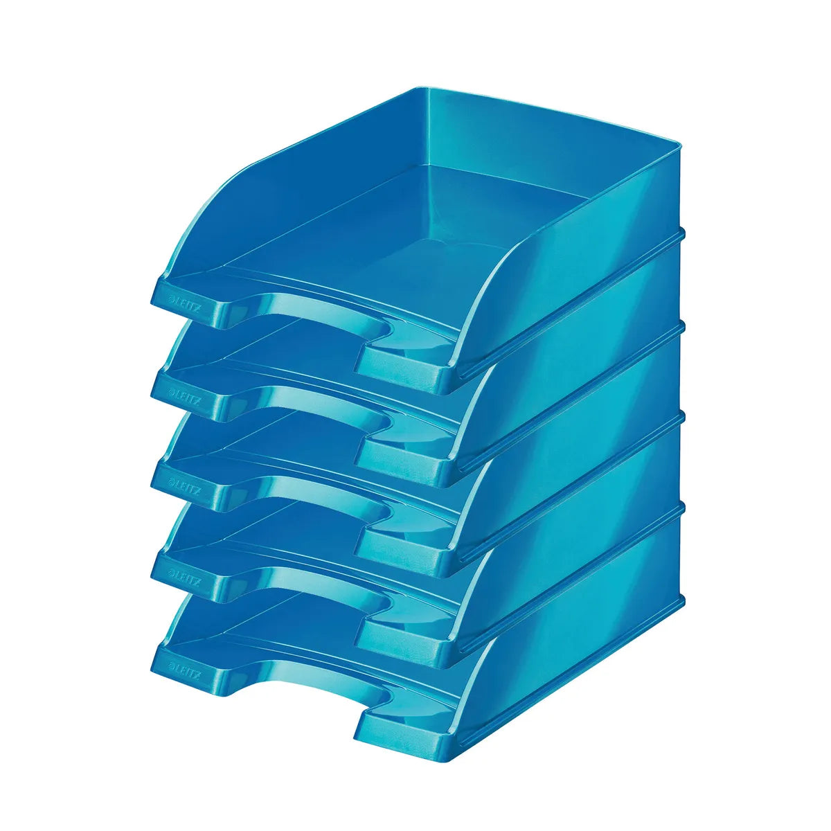 Leitz WOW Briefablage Standard DIN A4 blau Hochglanz - 52263036