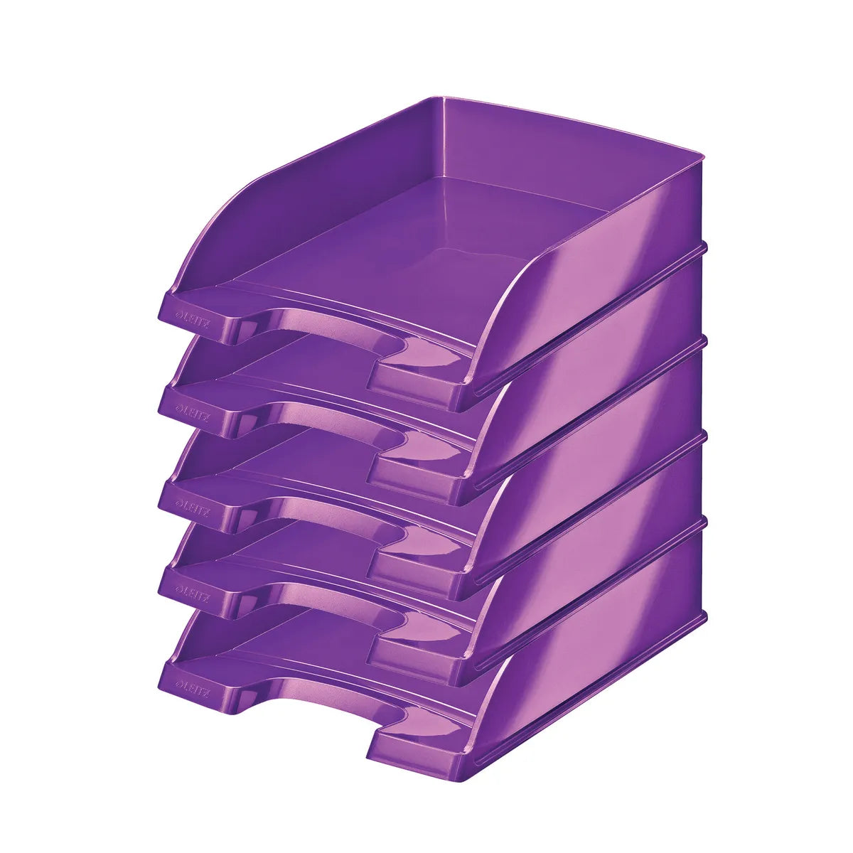 Leitz WOW Briefablage Standard DIN A4 violett Hochglanz - 52263062