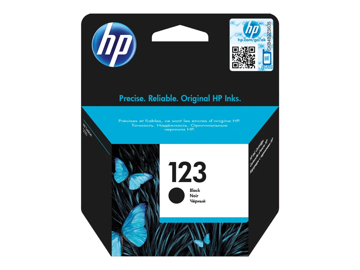 HP 123 / F6V17AE Tinte schwarz
