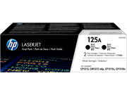 HP 125A / CB540AD Toner Doppelpack schwarz (2 Stück)