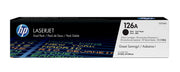 HP 126A / CE310AD Toner Doppelpack schwarz (2 Stück)