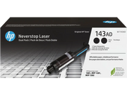 HP 143AD / W1143AD Toner Doppelpack schwarz (2 Stück)