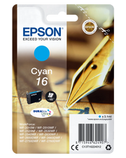 Epson 16 / T1622 / C13T16224012 / C13T16224022 Tinte cyan